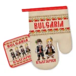 Комплект ръкохватки с български шевици 4291