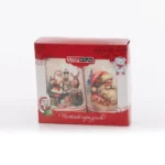 Комплект - 2 броя хавлиена кърпа с печат - Кутия - 5374 - Image 2